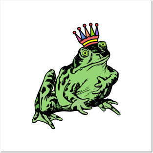 King Frog Posters and Art